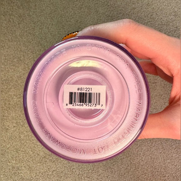 NWT Ban.do Holographic Light Pink 20 Oz. Tumbler - Picture 6 of 6